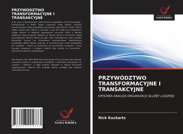 Könyv Przywodztwo Transformacyjne I Transakcyjne Kuckartz Rick Kuckartz