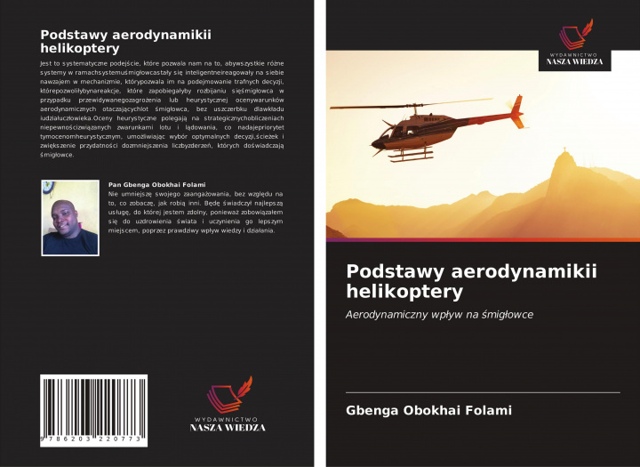 Kniha Podstawy aerodynamiki helikoptery Folami Gbenga Obokhai Folami