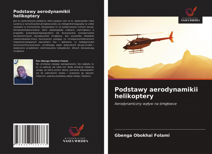 Książka Podstawy aerodynamiki helikoptery Folami Gbenga Obokhai Folami