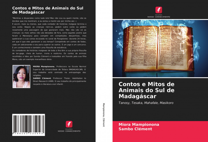 Kniha Contos e Mitos de Animais do Sul de Madagascar Mampionona Miora Mampionona