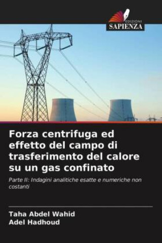 Kniha Forza centrifuga ed effetto del campo di trasferimento del calore su un gas confinato Abdel Wahid Taha Abdel Wahid