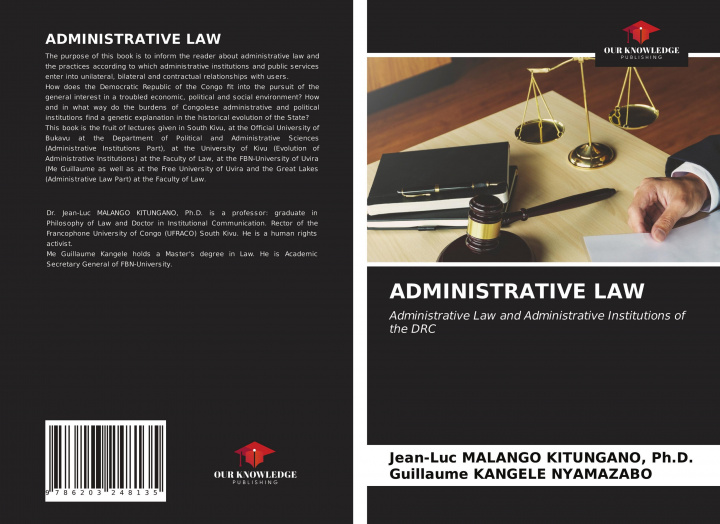 Knjiga Administrative Law MALANGO KITUNGANO Ph.D. Jean-Luc MALANGO KITUNGANO