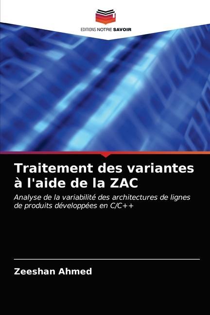 Knjiga Traitement des variantes a l'aide de la ZAC Ahmed Zeeshan Ahmed