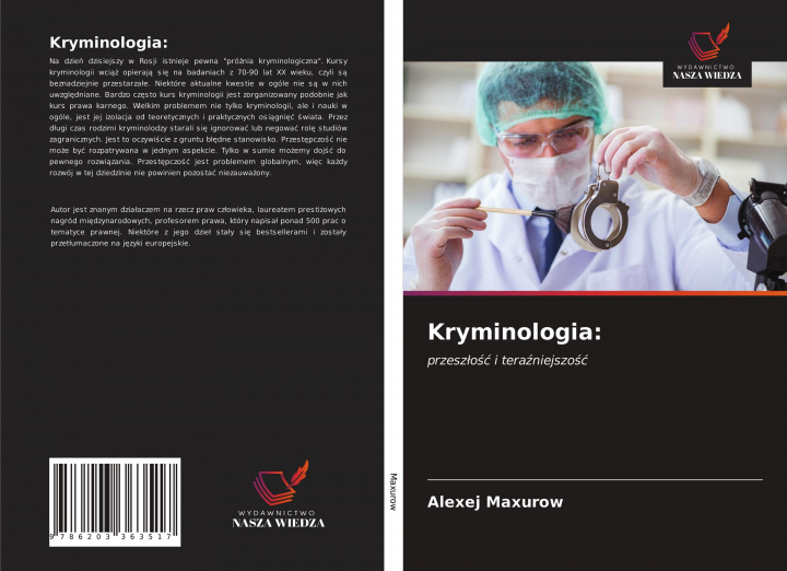 Carte Kryminologia Maxurow Alexej Maxurow