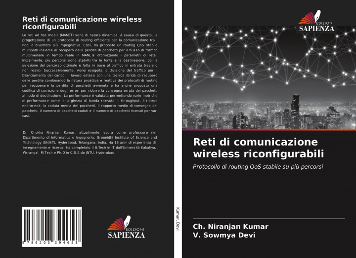 Knjiga Reti di comunicazione wireless riconfigurabili Kumar Ch. Niranjan Kumar