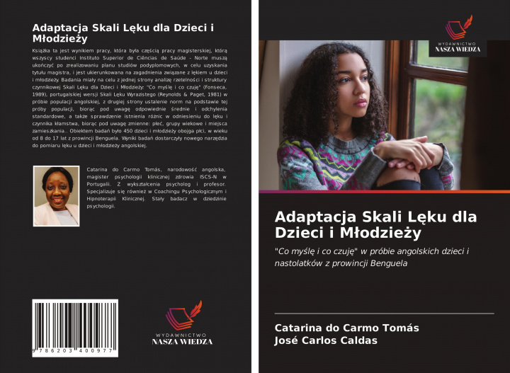 Knjiga Adaptacja Skali Lęku dla Dzieci i Mlodzieży Tomas Catarina do Carmo Tomas