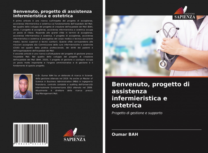 Knjiga Benvenuto, progetto di assistenza infermieristica e ostetrica Bah Oumar Bah