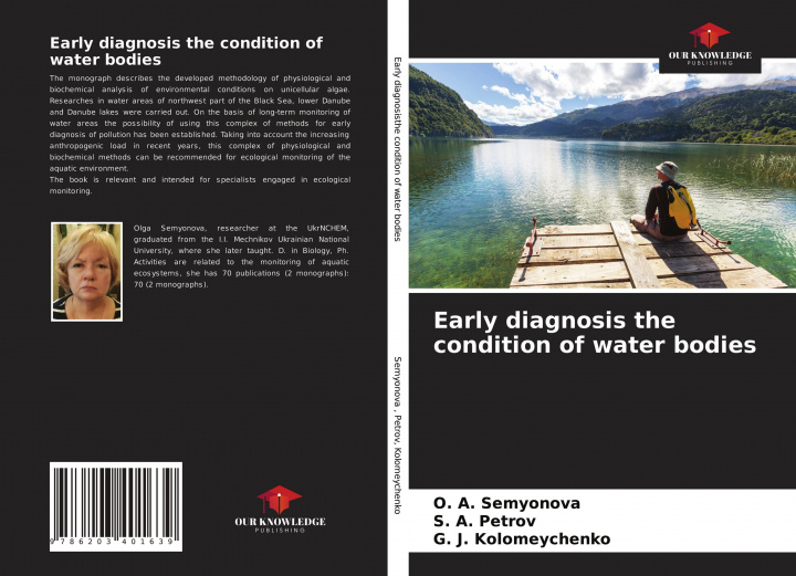 Könyv Early diagnosis the condition of water bodies Semyonova O. A. Semyonova