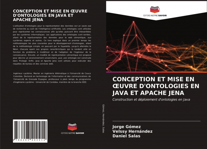 Carte Conception Et Mise En Oeuvre d'Ontologies En Java Et Apache Jena Gomez Jorge Gomez