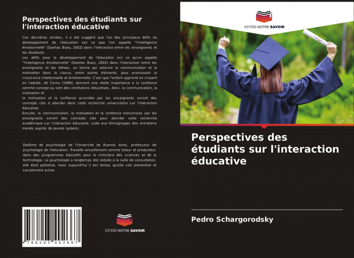 Carte Perspectives des etudiants sur l'interaction educative Schargorodsky Pedro Schargorodsky