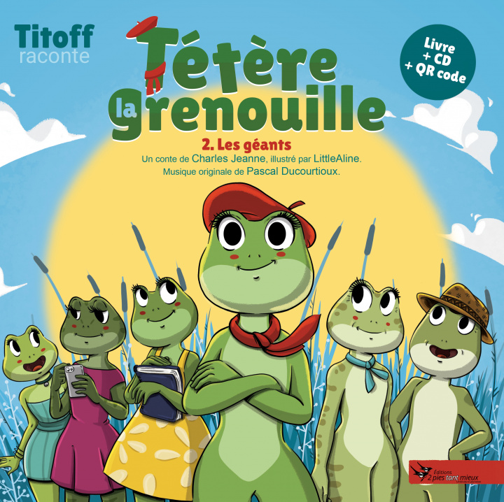 Kniha Tétère la grenouille 