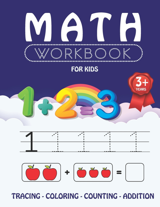 Knjiga Math Workbook for Kids Art Moun Art