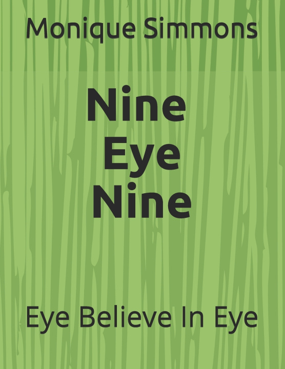 Kniha Nine Eye Nine Simmons Monique S. Simmons