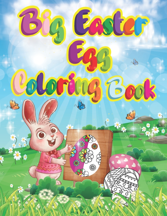 Knjiga Big Easter egg coloring book Publishing Jinat Fatema Publishing
