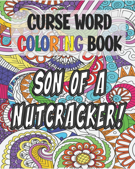 Knjiga Curse Word Coloring Book Publishing Blue Finn Publishing