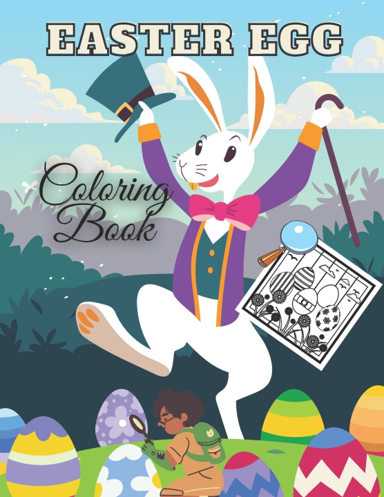 Knjiga Easter Egg Coloring Book Ocean White Ocean