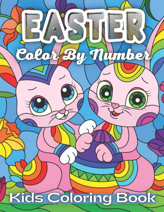 Buch Easter Color By Number Kids Coloring Book Galgano Christine Galgano