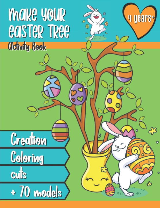 Книга Make your Easter tree - Activity book 4 years + Grandjean Melanie aude Grandjean