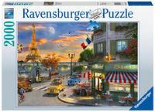 Játék Ravensburger Puzzle 16716 - Romantische Abendstunde in Paris - 2000 Teile Puzzle für Erwachsene und Kinder ab 14 Jahren 