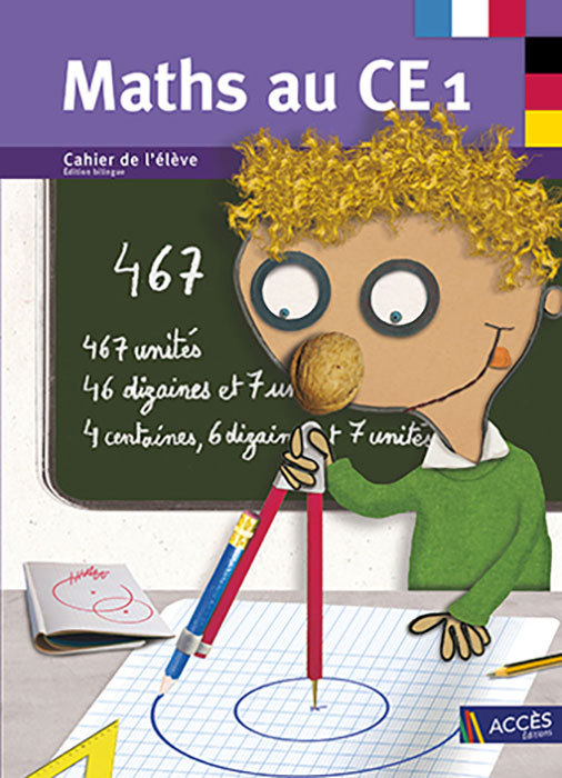 Kniha BILINGUE Maths au CE1 Cahier de l'élève (unité) Duprey