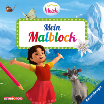 Книга Heidi: Mein Malblock 