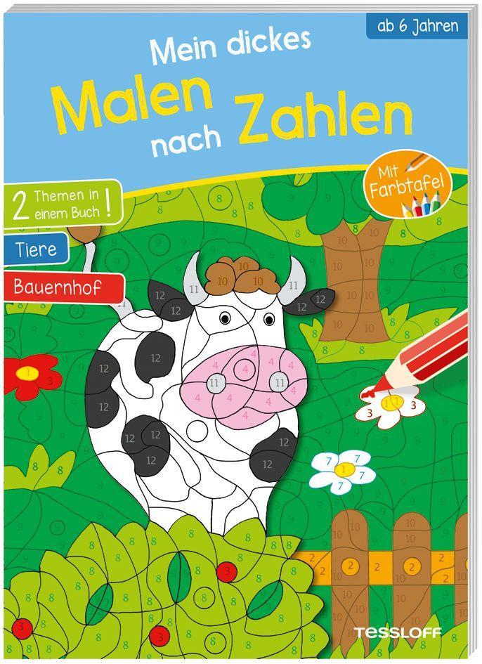 Книга Mein dickes Malen nach Zahlen. Ab 6 Jahren 