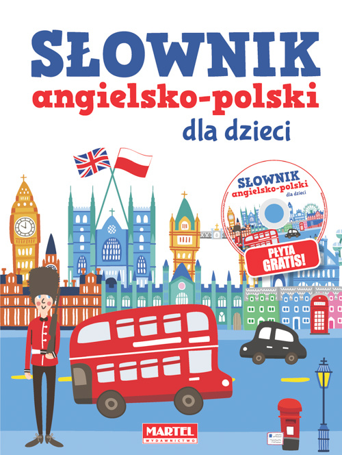 Carte Słownik angielsko-polski dla dzieci z QR i CD Katarzyna Sandecka
