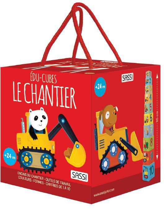 Buch Edu-cubes - Le chantier Tome