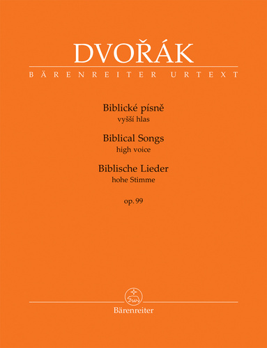 Knjiga Biblické písně vyšší hlas, op. 99 