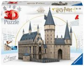 Játék Ravensburger 3D Puzzle 11259 - Harry Potter Hogwarts Schloss - Die Große Halle - 540 Teile - Für alle Harry Potter Fans ab 10 Jahren 