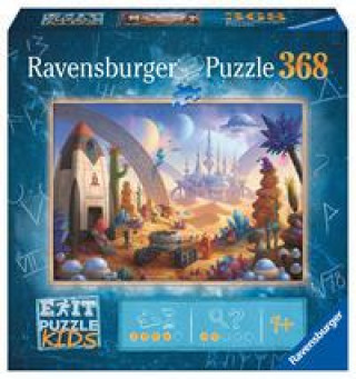 Játék Ravensburger EXIT Puzzle Kids 13266 - Die Weltraummission - 368 Teile Puzzle für Kinder ab 9 Jahren 