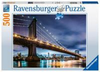 Játék Ravensburger Puzzle 16589 - New York - die Stadt, die niemals schläft - 500 Teile Puzzle für Erwachsene und Kinder ab 12 Jahren 