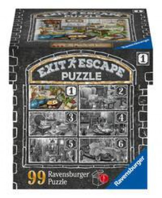 Játék Ravensburger EXIT Puzzle 16877 - Im Gutshaus Küche - 99 Teile Puzzle für Erwachsene und Kinder ab 14 Jahren 