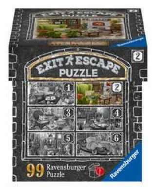 Játék Ravensburger EXIT Puzzle 16878 - Im Gutshaus Wohnzimmer - 99 Teile Puzzle für Erwachsene und Kinder ab 14 Jahren 