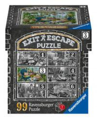 Játék Ravensburger EXIT Puzzle 16879 - Im Gutshaus Wintergarten - 99 Teile Puzzle für Erwachsene und Kinder ab 14 Jahren 