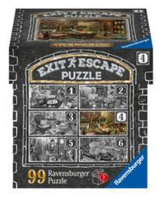 Játék Ravensburger EXIT Puzzle 16880 - Im Gutshaus Weinkeller - 99 Teile Puzzle für Erwachsene und Kinder ab 14 Jahren 