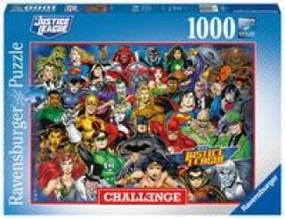 Joc / Jucărie Ravensburger Puzzle 16884 - DC Comics Challenge - 1000 Teile Puzzle für Erwachsene und Kinder ab 14 Jahren 
