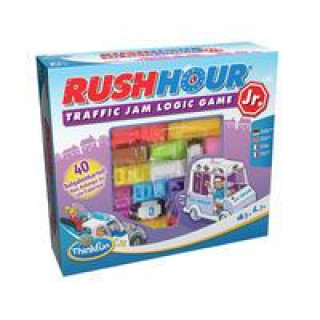 Játék ThinkFun 76442 - Rush Hour Junior - Das bekannte Logikspiel für jüngere Kinder ab 5 Jahren. Das Stauspiel für Jungen und Mädchen. 
