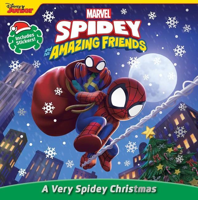 Книга Spidey and His Amazing Friends a Very Spidey Christmas Disney Storybook Art Team
