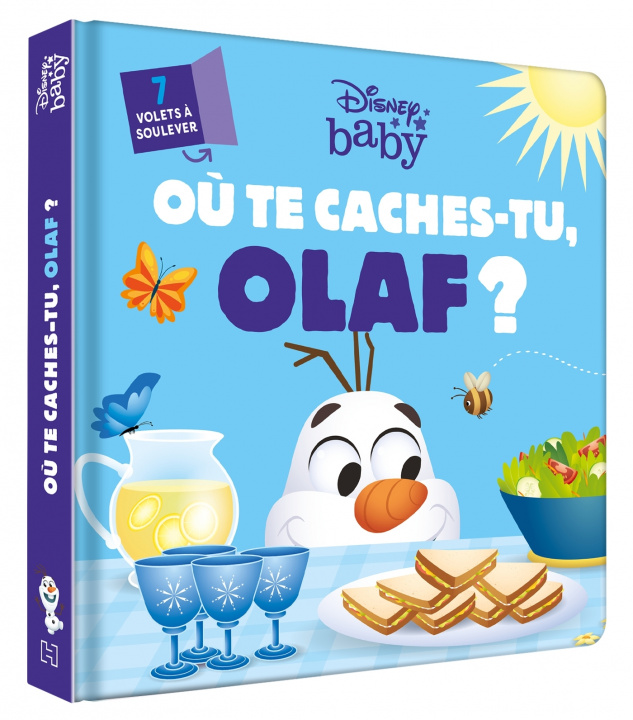 Книга DISNEY BABY - Où te caches-tu, Olaf ? - La Reine des Neiges 