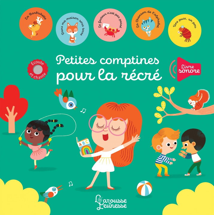 Книга Petites comptines pour la récré 