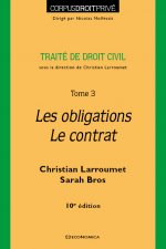 Carte Droit civil - Tome 3 - Les obligations- Le contrat, 10e éd. Larroumet