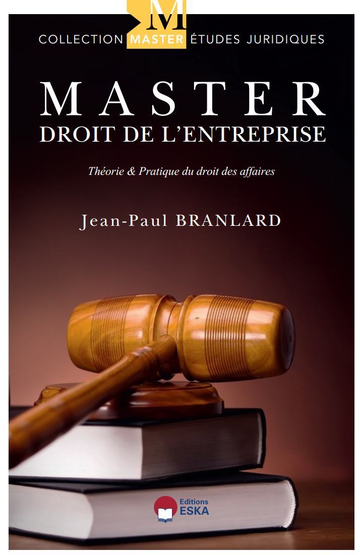 Книга Master Droit de l'Entreprise BRANLARD