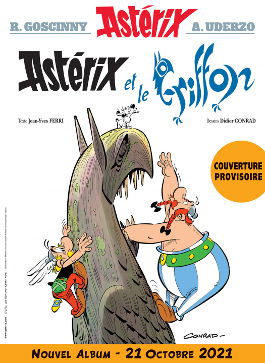 Carte Asterix et le Griffon René Goscinny