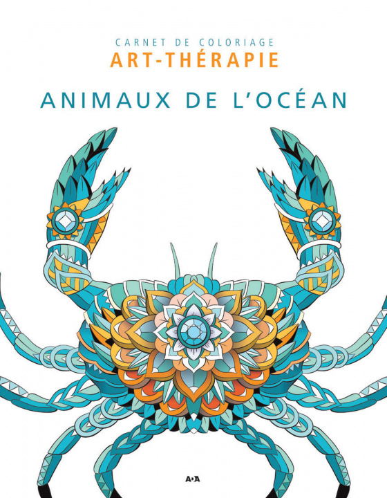 Carte Animaux de l'Océan - Carnet de coloriage art-thérapie collegium