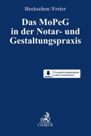 Buch Das MoPeG in der Notar- und Gestaltungspraxis Sophie Freier