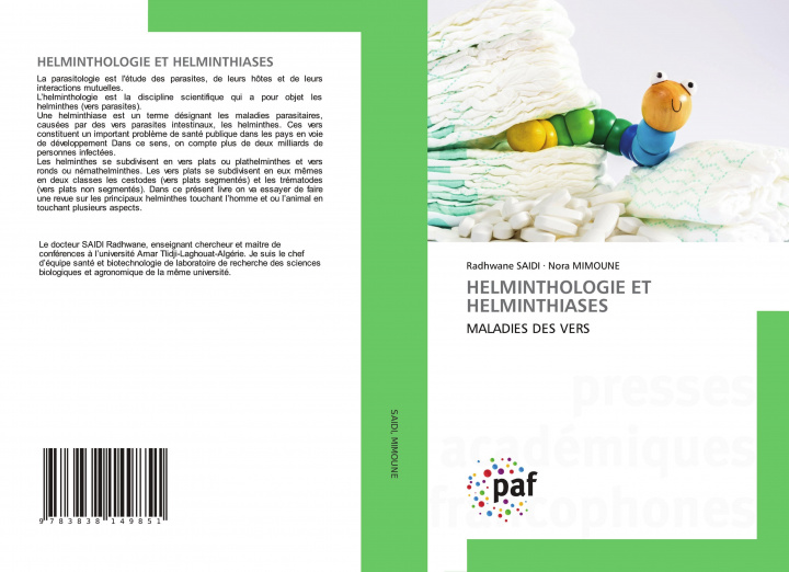 Boek HELMINTHOLOGIE ET HELMINTHIASES Yosra Chebbi