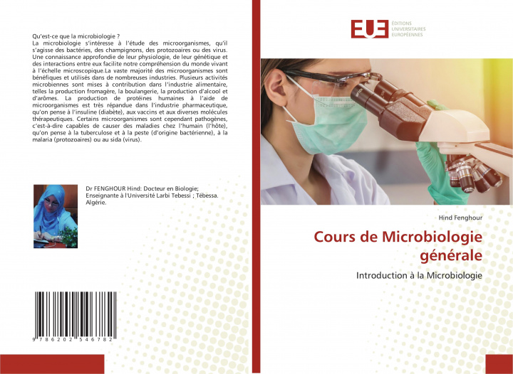 Knjiga Cours de Microbiologie générale Hind Fenghour