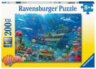 Hra/Hračka Ravensburger Kinderpuzzle 12944 - Versunkenes Schiff 200 Teile XXL - Puzzle für Kinder ab 8 Jahren 