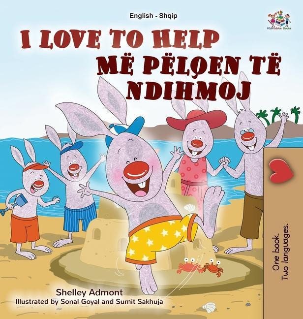 Kniha I Love to Help (English Albanian Bilingual Book for Kids) Kidkiddos Books